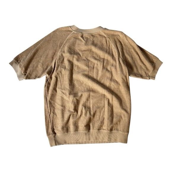 Jungmaven Short Sleeve Raglan Sherpa Sweatshirt Unisex Medium Organic Cotton - Picture 4 of 9